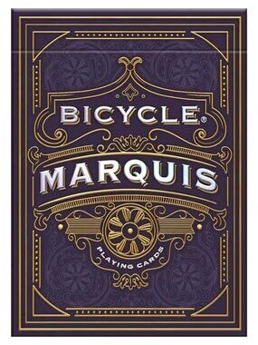 Bicycle Marquis Playing Cards Purple Box Air Cushion Finish Limited Made in USA